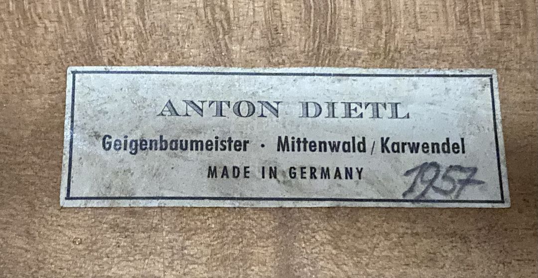Dietl Anton - Mittenwald Annon 1956 - 1/4 Cello - C-057k
